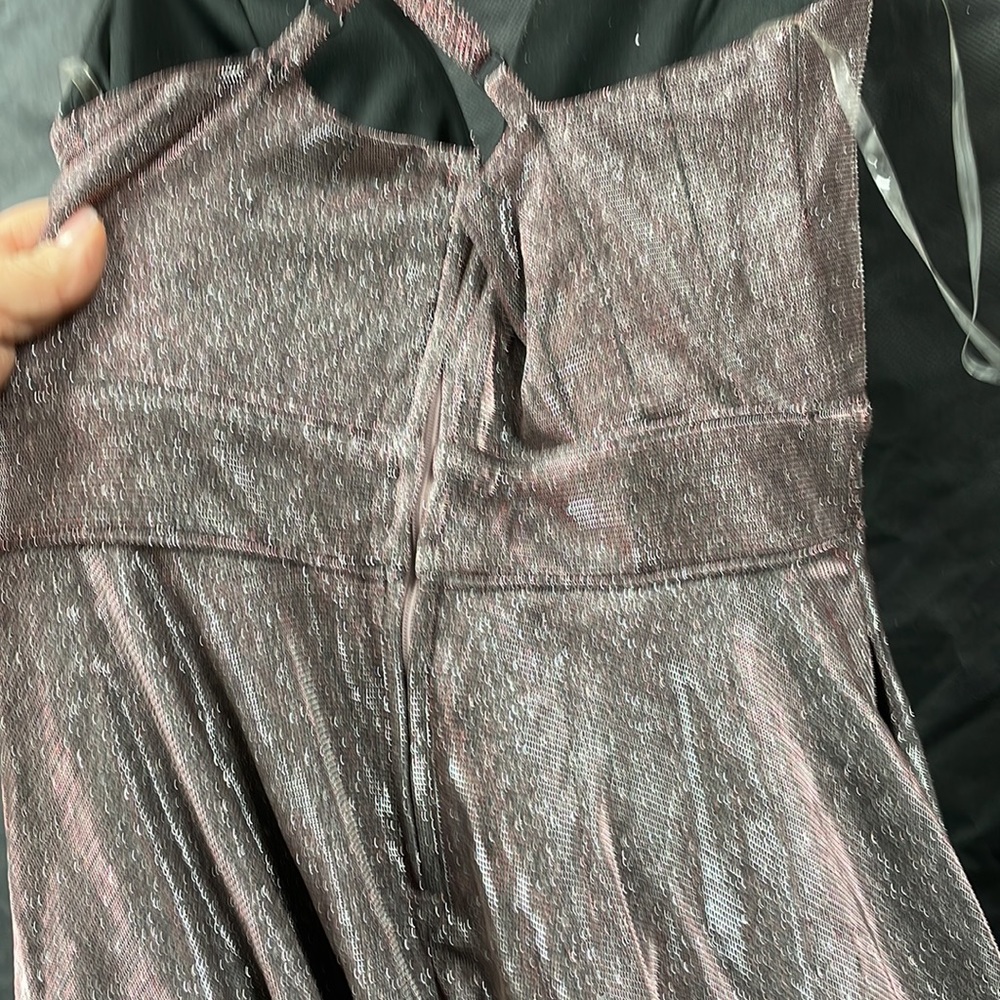 Champange Mini Sparkly Dress - Picture 6 of 6